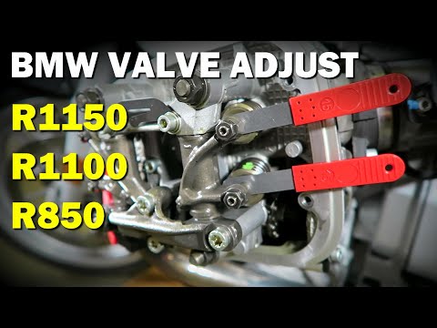 How to Adjust Valves & Change Plugs on BMW R1150R / R1100 / R850 Motorcycles || Wheel Stories