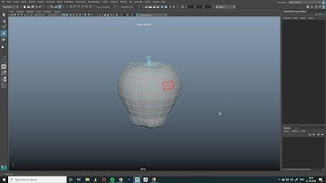Modelling an Apple in Maya 2020 - Beginners Tutorials