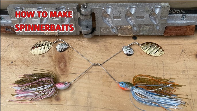 How to Tie Your Own Bass Fishing Spinnerbait and Jig Skirts 