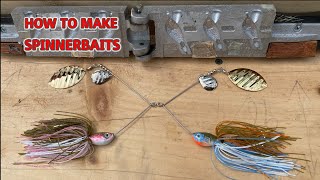 How to Make Spinnerbaits. Complete Tutorial. Do-It Ultra Minnow SpinnerBait  Mold. 