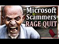 Tech Support Scammers Rage Quit