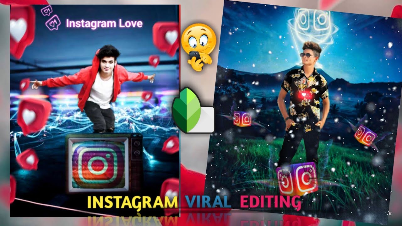 Instagram ! Snapseed Viral Photo Editing | Snapseed Background Change  Editing | Creative Editing | - YouTube