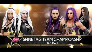 Screaming Enterprises vs. Fabulous Horror for the SHINE Tag Team Championships