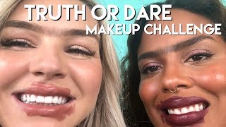 Information TRUTH OR DARE makeup challenge | tarte vlogs News