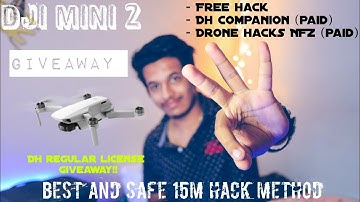 3 best solutions for DJI #Mini 2 - 15meter limit | DH regular licence GIVEAWAY | #15mhack fly #safe