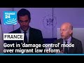 Macron's govt attempts 'dam