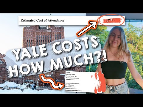 HOW MUCH DOES IT COST TO GO TO COLLEGE AT YALE?? tuition, room & board, insurance... + financial aid