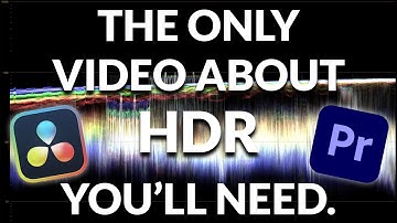 Watch this BEFORE you make your first HDR video!