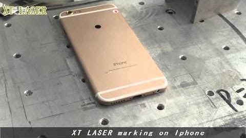 Iphone, cellphone, mobile phone shell engraving Mopa laser marking machine laser engraver