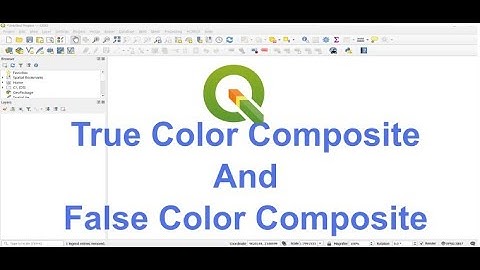 QGIS(Basics-1) : True Color Composite (TCC) and False Color Composite (FCC)