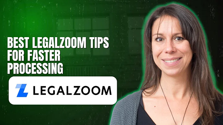 Best LegalZoom Tips for Faster Processing