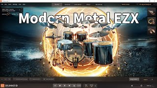 Toontrack EZDrummer 3 with Modern Metal EZX All Presets Demo