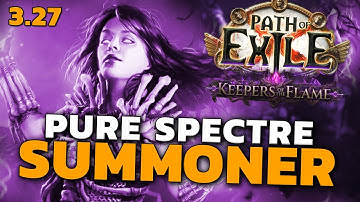 Minions eten GOED in 3.27! - PoE Necromancer Spectre Build Guide