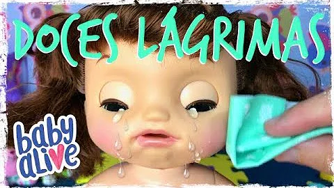 Como colocar água na Baby Alive doces lágrimas?