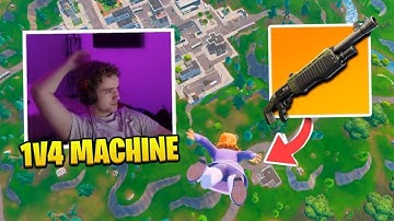 Reet Makes Solo Squads look EASY in Tilted Towers UNREAL Reload!