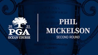 Phil Mickelson Round 2 Highlights: 2021 PGA Championship at The Ocean Course