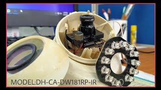 Structure inside the CCTV Camera.