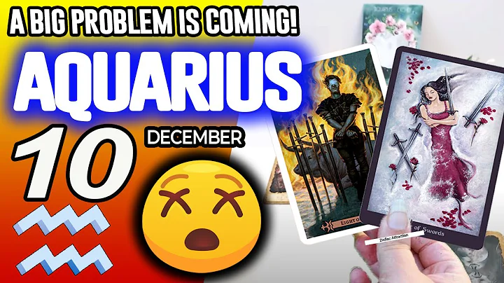 Aquarius ♒😖A BIG PROBLEM IS COMING❗😡 horoscope for today DECEMBER 10 2025 ♒ #aquarius tarot DECEMBER