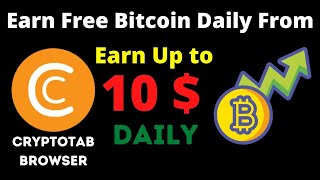 Make Free Bitcoin Everyday From Cryptotab Browser - Earn Money Online Without Invest