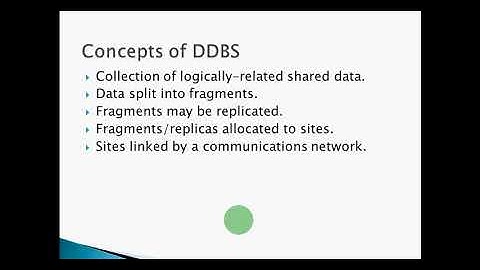 Distributed database introduction - advantage and disadvantage- [in hindhi & Urdu]