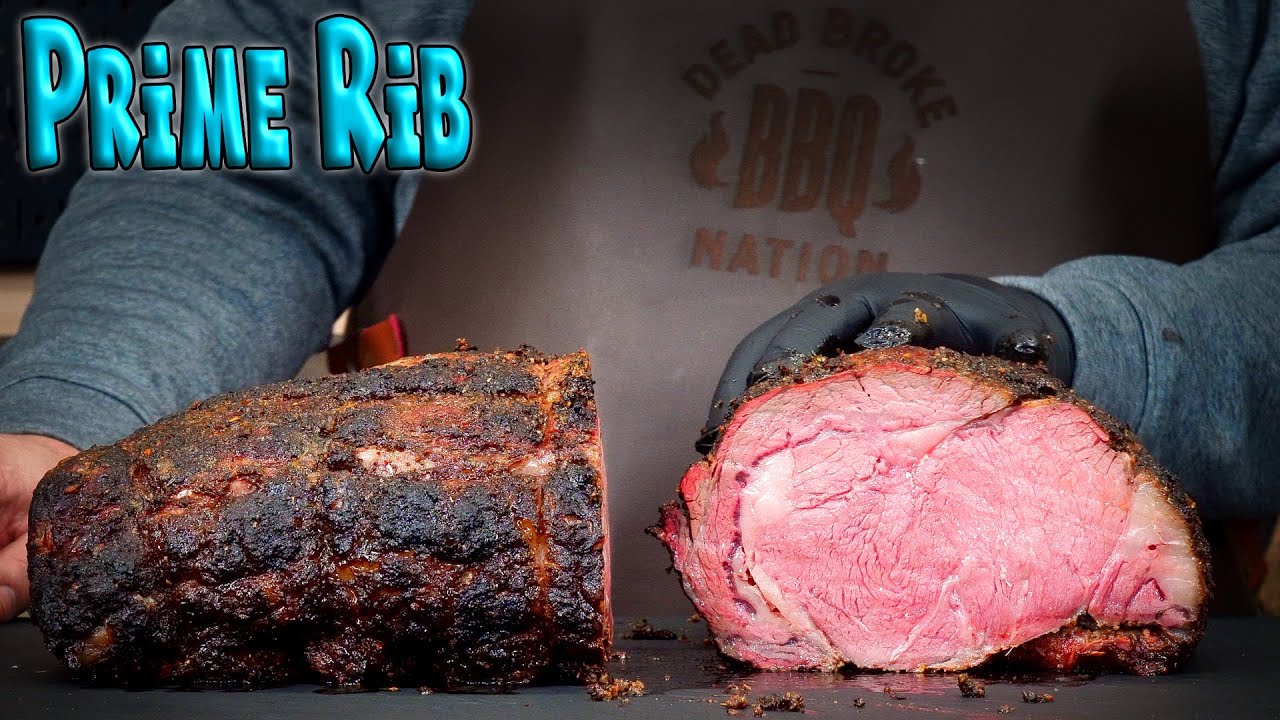 Smoked Prime Rib Pellet Grill YouTube