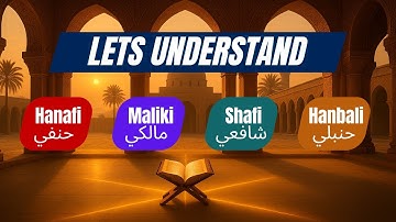The Four Schools of Islam Explained Simply | Hanafi, Maliki, Shafi’i & Hanbali