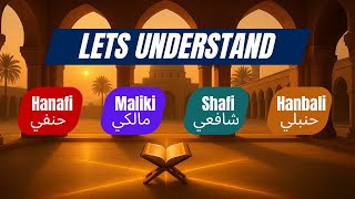 The Four Schools of Islam Explained Simply | Hanafi, Maliki, Shafi’i & Hanbali