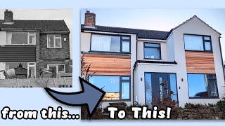 Two Storey House Extension - Timelapse