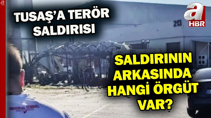 TUSAŞ'a terör saldırısı! Saldırının arkasından hangi terör örgütü çıkacak? | A Haber