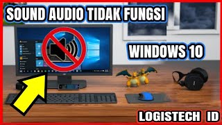 CARA MENGATASI SPEAKER LAPTOP TIDAK BERSUARA - TANDA SILANG