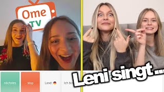 Leni singt bei OME.TV 😂 ...  mit Leni & Dagi