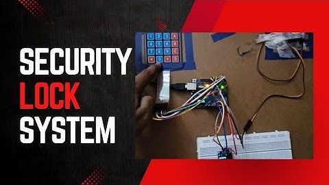 DIY Arduino Password Door Lock with OLED Display & Servo | Keypad Security System Project