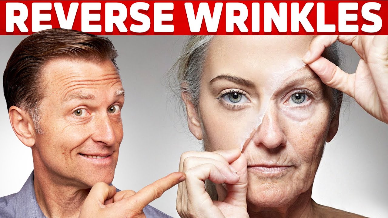 ⁣How To Reverse Wrinkles ? – Dr.Berg on Anti Aging Hormones