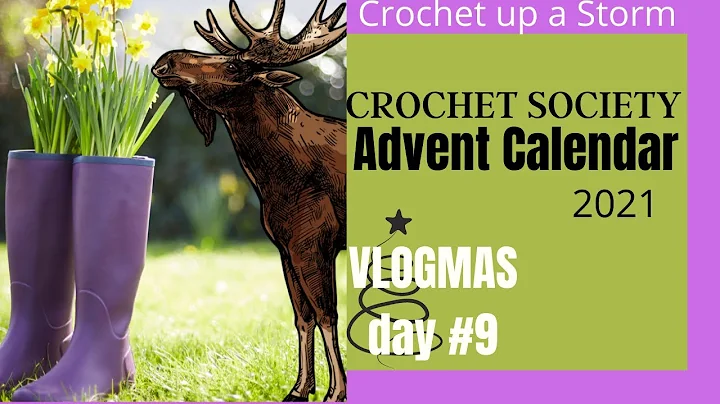 #Vlogmas Day 9 / unboxing Crochet Society ADVENT calendar ep#72