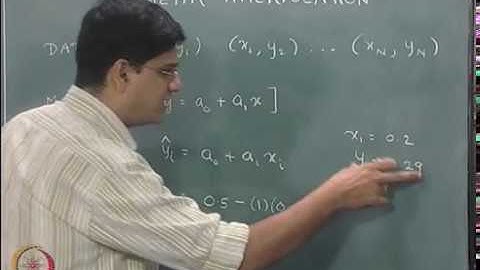 Linear Regression in One Variable