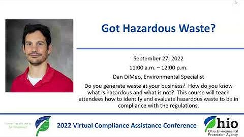 2022 VCAC - Got hazardous waste?