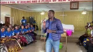 Gabby kucalo cipya in chililabombwe during church service at ucz November 2021 in chili
