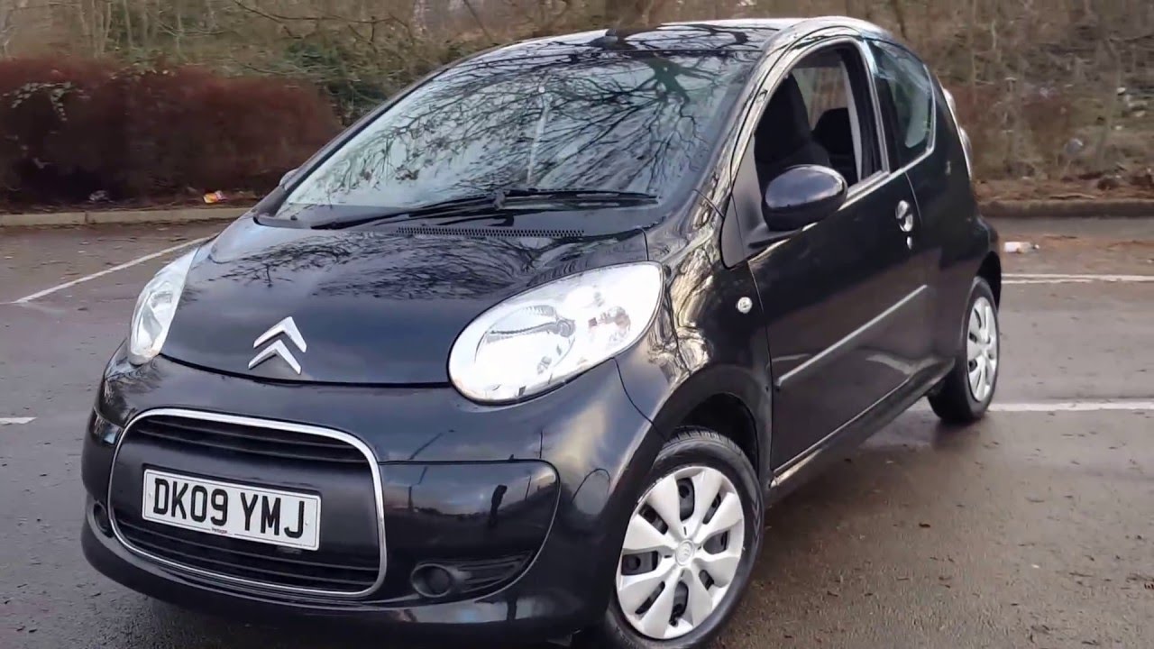 09 09 Citroen C1 1 0 Vtr 3dr In Black Youtube