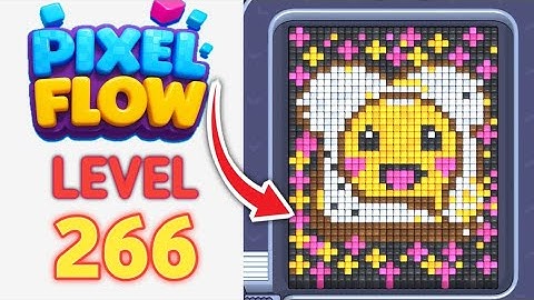 Pixel Flow Level 266 Walkthrough