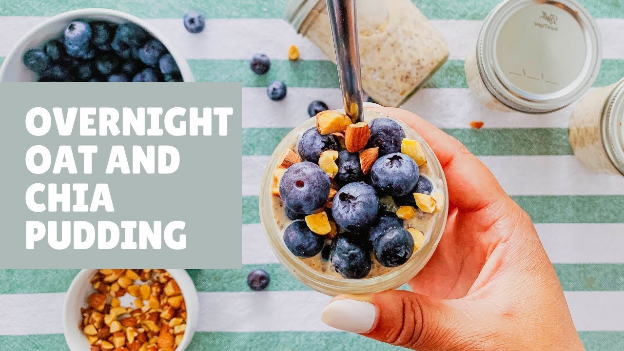 Overnight Oats! | Honey Nut Oat and Chia Pudding | Kalisa Marie Eats