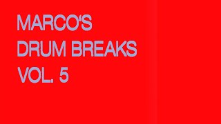 Marco's Drum Breaks VOL. 5 (Snippet)
