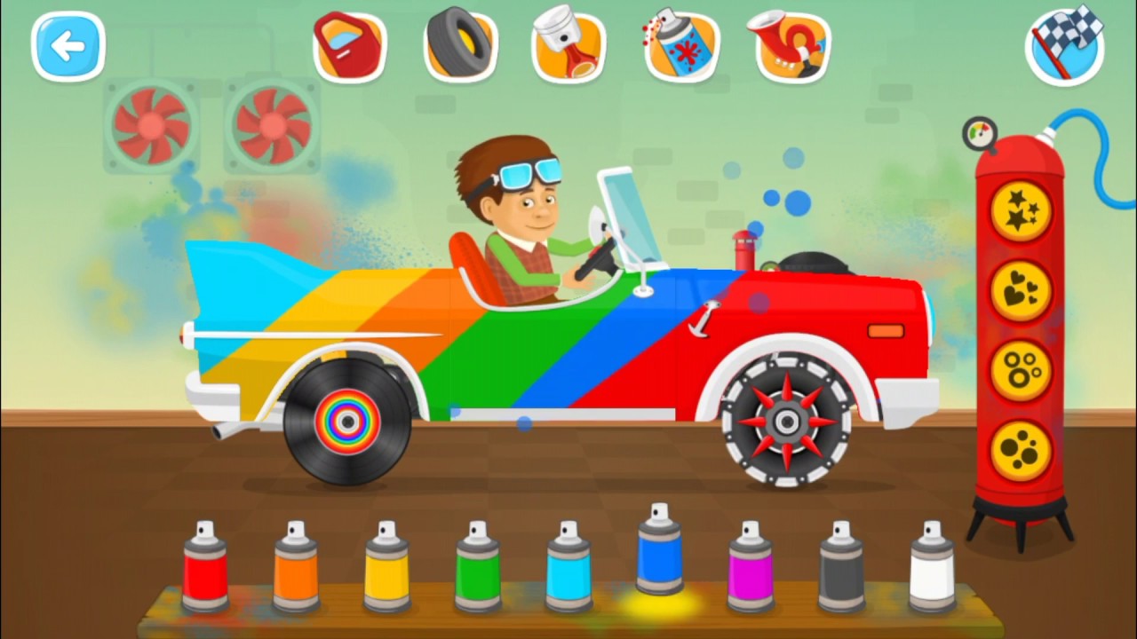 free-car-game-for-kids-and-toddlers-fun-racing-app-review-youtube