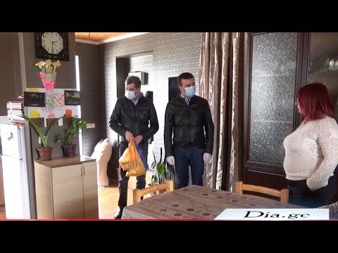 შიდა ქართლში მცხოვრებმა დევნილთა ოჯახების ნაწილმა დახმარება მიიღო 8.04.2020