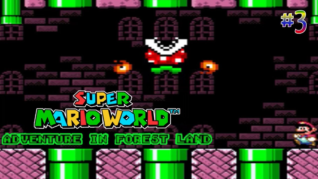 ADVENTURE in FOREST LAND: Super Mario World (no commentary) I #3 - Cherry FOREST