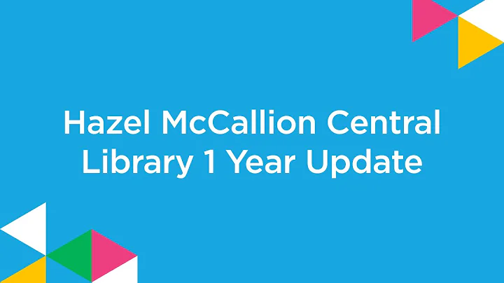 Hazel McCallion Central Library Renovation 1 Year ...