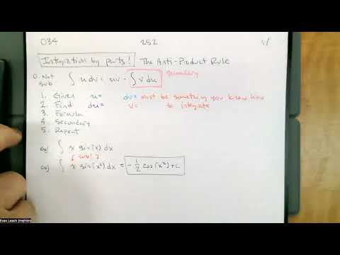 252.034.1 Integration by
