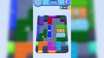 Color Block Jam Level 540 Walkthrough Solution
