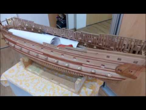 Historic ship model