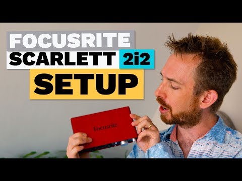 Focusrite Scarlett 2i2 Setup and Review (Mobile Podcast Studio)