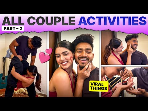 COUPLES ACTIVITIES PART2 ♥️ || WE NAILED IT 🤯